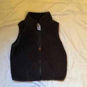 Cozy Dark Gray Kids Vest